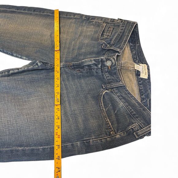 Abercrombie & Fitch Y2K Vintage Low Rise Flare Leg Boot Cut Jeans Womens Size 12 - Picture 6 of 11